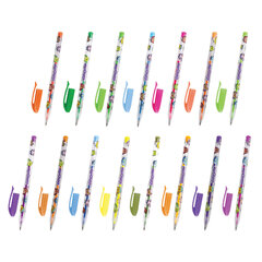 Ручки гелевые ЮНЛАНДИЯ, НАБОР 60 ЦВЕТОВ, узел 1 мм, линия письма 0,5 мм, 144452