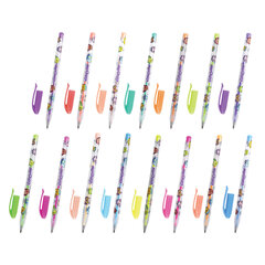 Ручки гелевые ЮНЛАНДИЯ, НАБОР 60 ЦВЕТОВ, узел 1 мм, линия письма 0,5 мм, 144452