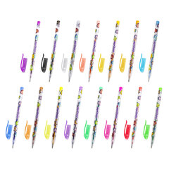 Ручки гелевые ЮНЛАНДИЯ, НАБОР 60 ЦВЕТОВ, узел 1 мм, линия письма 0,5 мм, 144452