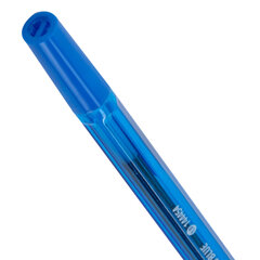 Ручка шариковая STAFF &laquo;Basic BP-66 BLUE&raquo;, СИНЯЯ, корпус синий, узел 1 мм, линия письма 0,5 мм, 144454