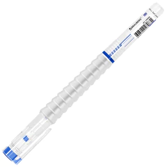 Ручка шариковая С УДЛИНЕННЫМ ГРИПОМ BRAUBERG &laquo;MAXI LONG&raquo;, СИНЯЯ, игольчатый узел 0,5 мм, линия письма 0,35 мм, 144456