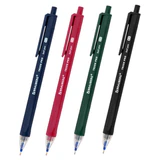 Ручка шариковая автоматическая BRAUBERG "TRIOS PRO COLOR", СИНЯЯ, трехгранный корпус, пишущий узел 0,5 мм, линия письма 0,35 мм, 144464
