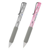 Ручка шариковая автоматическая С УЛЬТРАМЯГКИМ ГРИПОМ BRAUBERG "MAXI SOFT", СИНЯЯ, пишущий узел 0,5 мм, линия письма 0,35 мм, 144466