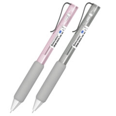 Ручка шариковая автоматическая С УЛЬТРАМЯГКИМ ГРИПОМ BRAUBERG &laquo;MAXI SOFT&raquo;, СИНЯЯ, пишущий узел 0,5 мм, линия письма 0,35 мм, 144466