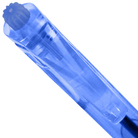 Ручка шариковая автоматическая с грипом BRAUBERG "CLASSIC", СИНЯЯ, пишущий узел 0,5 мм, линия письма 0,35 мм, 144467 - фото 3