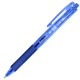 Ручка шариковая автоматическая с грипом BRAUBERG "CLASSIC", СИНЯЯ, пишущий узел 0,5 мм, линия письма 0,35 мм, 144467