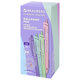 Ручка шариковая автоматическая с грипом BRAUBERG "CLASSIC PASTEL", СИНЯЯ, корпус ассорти, пишущий узел 0,5 мм, линия письма 0,35 мм, 144468