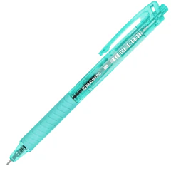 Ручка шариковая автоматическая с грипом BRAUBERG &laquo;CLASSIC PASTEL&raquo;, СИНЯЯ, корпус ассорти, пишущий узел 0,5 мм, линия письма 0,35 мм, 144468