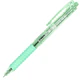 Ручка шариковая автоматическая с грипом BRAUBERG "CLASSIC PASTEL", СИНЯЯ, корпус ассорти, пишущий узел 0,5 мм, линия письма 0,35 мм, 144468