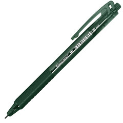 Ручка шариковая автоматическая с грипом BRAUBERG &laquo;CLASSIC DARK COLOR&raquo;, СИНЯЯ, ассорти, пишущий узел 0,5 мм, линия письма 0,35 мм, 144469