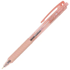 Ручки шариковые автоматические с грипом BRAUBERG &laquo;CLASSIC PASTEL&raquo;, СИНИЕ, НАБОР 5 ШТ., пишущий узел 0,5 мм, линия письма 0,35 мм, 144470