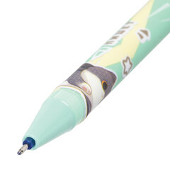 Ручка стираемая гелевая, кросс-серия &laquo;МИЛЫЕ КОТЫ&raquo;, BRAUBERG, СИНЯЯ, корпус ассорти, игольчатый наконечник 0,5 мм, линия 0,35 мм, 144481