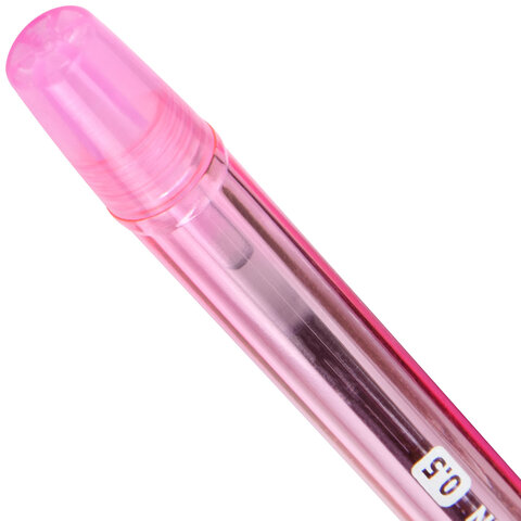 Ручка шариковая масляная с грипом, кросс-серия PASTEL, BRAUBERG, СИНЯЯ, стандартный узел 0,5 мм, линия письма 0,25 мм, 144488 - фото 9