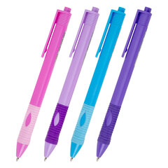 Изображение товара Ручка шариковая автоматическая эргономичная с грипом STAFF «Profit 500 PASTEL COLOR», СИНЯЯ, узел 0,7 мм, линия письма 0,35 мм, 144492