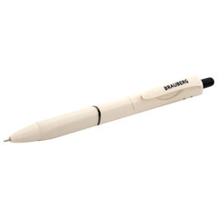 Ручка шариковая автоматическая с грипом BRAUBERG &laquo;MORANDI COLOR&raquo;, СИНЯЯ, пишущий узел 0,5 мм, линия письма 0,3 мм, 144494