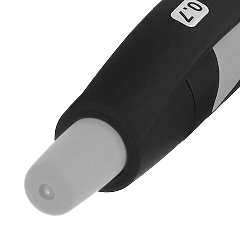 Ручка шариковая автоматическая BRAUBERG "ULTRA COLOR CLASSIC", корпус ассорти, СИНЯЯ, пишущий узел 0,7 мм, линия письма 0,35 мм, 144498 - фото 9