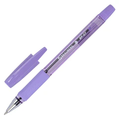 Ручка шариковая BRAUBERG BP-GT PASTEL, СИНЯЯ, корпус ассорти, пишущий узел 0,7 мм, линия письма 0,35 мм, 144503