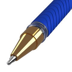 Ручка шариковая масляная с грипом ERICH KRAUSE &laquo;L-30&raquo; Gold Stick&Grip, СИНЯЯ, 0,7 мм, линия 0,26 мм, 61041