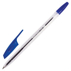 Ручки шариковые BRAUBERG &laquo;X-333&raquo;, НАБОР 8 ШТУК, СИНИЕ, узел 0,7 мм, линия письма 0,35 мм, 144527