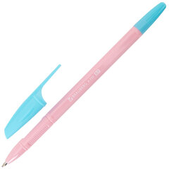 Ручки шариковые BRAUBERG &laquo;X-333 PASTEL MIX&raquo;, НАБОР 8 ШТУК, СИНИЕ, узел 0,7 мм, линия письма 0,35 мм, 144535