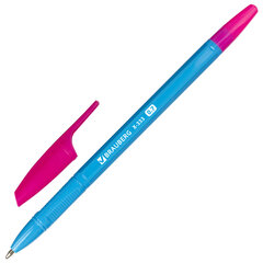 Ручки шариковые BRAUBERG &laquo;X-333 MIX&raquo;, НАБОР 8 ШТУК, СИНИЕ, узел 0,7 мм, линия 0,35 мм, 144536