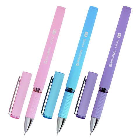 ����� ������� � ������ BRAUBERG "VIVID PASTEL", �����, ������ �������, ���������� ���� 0,5 ��, ����� ������ 0,35 ��, 144539 �����