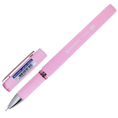 Ручка гелевая с грипом BRAUBERG &laquo;VIVID PASTEL&raquo;, СИНЯЯ, корпус ассорти, игольчатый узел 0,5 мм, линия письма 0,35 мм, 144539