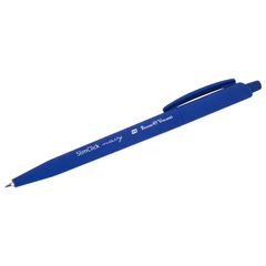 Ручка шариковая автоматическая BRUNO VISCONTI &laquo;SlimClick NAVY&raquo;, СИНЯЯ, линия 0,4 мм, 20-0419