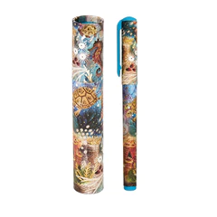 Ручка шариковая в футляре BRUNO VISCONTI &laquo;DreamWrite Fauna&raquo;, СИНЯЯ, ассорти, линия 0,5 мм, 020-0264/<wbr/>22