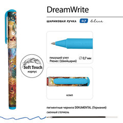 Ручка шариковая в футляре BRUNO VISCONTI &laquo;DreamWrite Fauna&raquo;, СИНЯЯ, ассорти, линия 0,5 мм, 020-0264/<wbr/>22