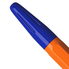 Ручки шариковые ERICH KRAUSE R-301 &laquo;Stick Orange&raquo;, СИНИЕ, набор 8 штук, 0,7 мм, 56614