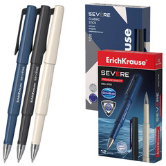 Ручка шариковая ERICH KRAUSE &laquo;Severe Stick Classic&raquo;, СИНЯЯ, корпус ассорти,0,7 мм, линия 0,28 мм, 48079