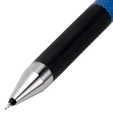 Ручка гелевая автоматическая PILOT Synergy Point, СИНЯЯ, корпус синий, линия 0,3мм, BLRT-SNP5 L