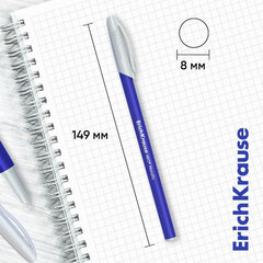 Ручка шариковая ERICH KRAUSE &laquo;Neo Stick Metallic&raquo;, СИНЯЯ, корпус ассорти, узел 0,7 мм, 61009