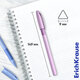 Ручка шариковая с грипом ERICH KRAUSE "U-109 Stick&Grip Pastel", СИНЯЯ, 58111