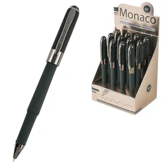 Ручка шариковая BRUNO VISCONTI &laquo;Monaco Verde&raquo;, СИНЯЯ, корпус зеленый, линия 0,4 мм, 20-0125/<wbr/>29