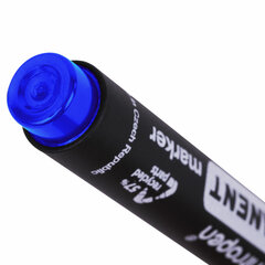 Маркер перманентный CENTROPEN 8566, СИНИЙ, круглый наконечник, 2,5 мм