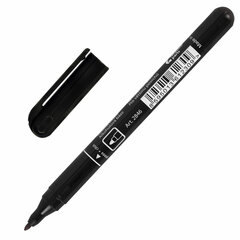 Маркер перманентный CENTROPEN 2846, ЧЕРНЫЙ, тонкий наконечник, 1 мм