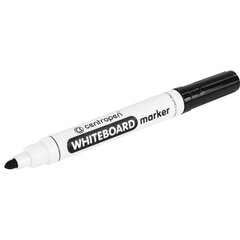 Маркер стираемый для белой доски ЧЕРНЫЙ, CENTROPEN "Dry-Wipe", 2,5 мм, 8559