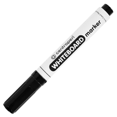 Маркер стираемый для белой доски ЧЕРНЫЙ, CENTROPEN "Dry-Wipe", 2,5 мм, 8559
