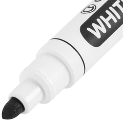 Маркер стираемый для белой доски ЧЕРНЫЙ, CENTROPEN "Dry-Wipe", 2,5 мм, 8559