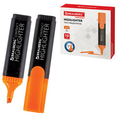 Текстовыделитель BRAUBERG &laquo;Contract&raquo;, ОРАНЖЕВЫЙ, линия 1-5 мм, 150393