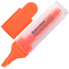 Набор текстовыделителей BRAUBERG 4 шт., АССОРТИ, &laquo;FLUO&raquo;, линия 1-5 мм, 150403