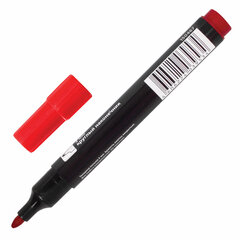 Маркер перманентный BRAUBERG &laquo;Contract&raquo;, КРАСНЫЙ, круглый наконечник, 3 мм, 150467