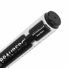 Маркер стираемый для белой доски ЧЕРНЫЙ, BRAUBERG &laquo;Neo&raquo;, ЧЕРНЫЙ, с клипом, 5 мм, 150487