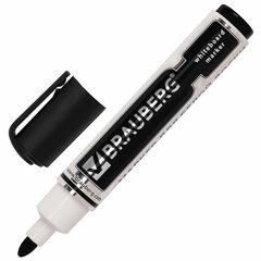 Маркеры стираемые для белой доски НАБОР 4 ЦВЕТА, BRAUBERG &laquo;Neo&raquo;, 5 мм, с клипом, 150491