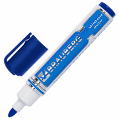 Маркеры стираемые для белой доски НАБОР 4 ЦВЕТА, BRAUBERG &laquo;Neo&raquo;, 5 мм, с клипом, 150491