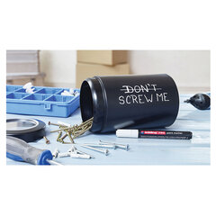 Маркер-краска лаковый EDDING &laquo;790&raquo;, 2-4 мм, БЕЛЫЙ, круглый наконечник, пластиковый корпус, E-790/<wbr/>49