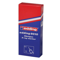 Маркер для рентгеновских пленок EDDING &laquo;8010&raquo;, БЕЛЫЙ, 0,8 мм, круглый наконечник, на лаковой основе, E-8010/<wbr/>49