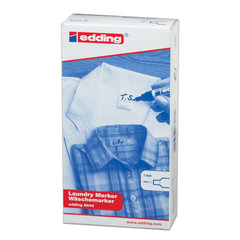 Маркер для ткани EDDING &laquo;8040&raquo;, ЧЕРНЫЙ, 1 мм, устойчивый к стирке и кипячению, E-8040/<wbr/>1